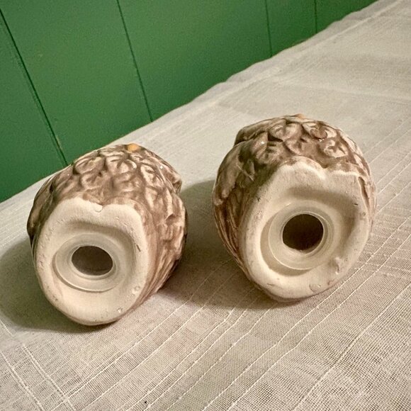 OWL Salt & Pepper Shakers Ceramic Better Homes and Gardens Collection - Picture 7 of 7